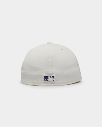 New Era Los Angeles Dodgers 1963 'Off White 2-Tone World Series Patch' 59FIFTY Fitted Chrome White/OTC