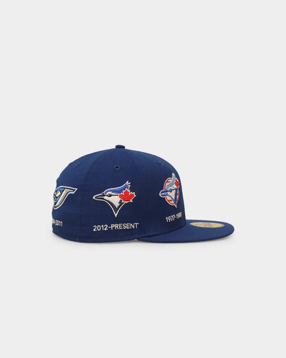 New Era Toronto Blue Jays 'Logo Evolution' 59FIFTY Fitted Light Royal