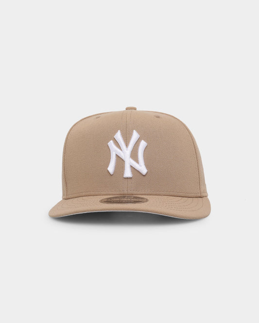 New Era New York Yankees 9FIFTY High Profile Retro Crown Snapback Tumbleweed/White