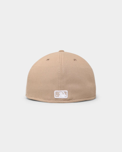 New Era New York Yankees "Camel White" 59FIFTY Fitted Tumbleweed/White