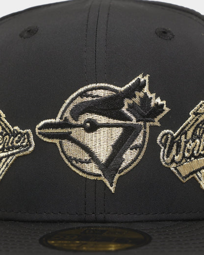 New Era Toronto Blue Jays 'Black Gold Multi Prolight' World Series 59FIFTY Fitted Black/Gold