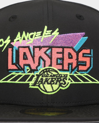 New Era Los Angeles Lakers 'Arcade' 59FIFTY Fitted Black
