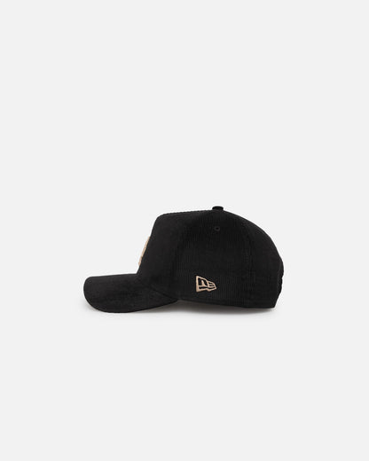 New Era Los Angeles Dodgers 'Black Cord Plaid UV' 9FORTY A-Frame Snapback Black/Plaid