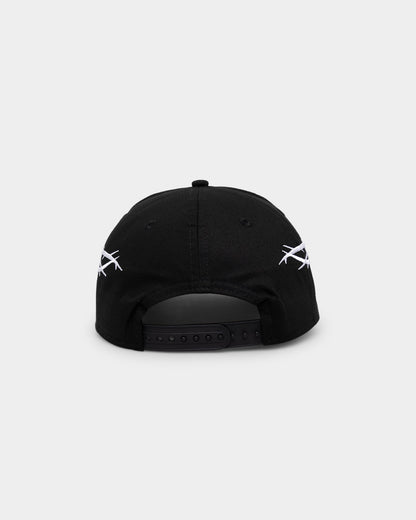 New Era New York Yankees 'Twisted Thorns' Golfer Pre-Curved Snapback Black