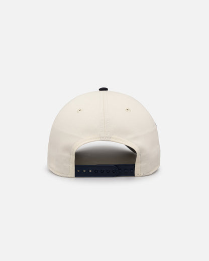 New Era New York Yankees 'Tall Text' 9FORTY A-Frame Snapback Chrome White/OTC