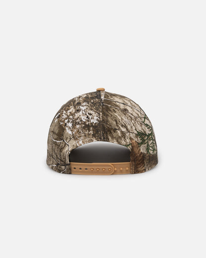New Era Los Angeles Dodgers 'Real Tree Tan Suede' 9FORTY A-Frame Snapback Real Tree