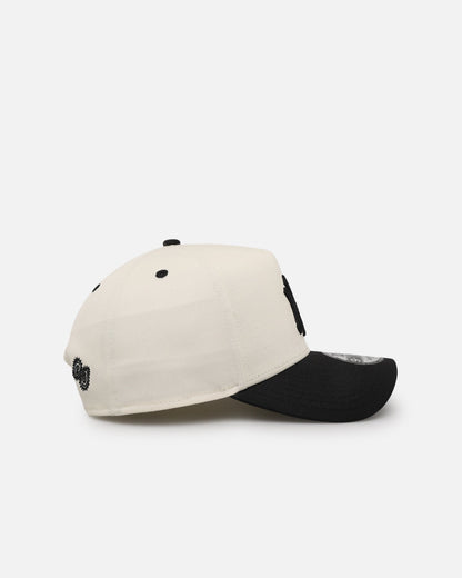 New Era New York Yankees 'Paisley Hit' 9FORTY A-Frame Snapback Chrome White/Black
