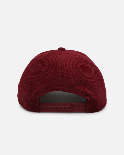 New Era Los Angeles Dodgers 'Upside Down LA Cord' 9FORTY A-Frame Corduroy Snapback Cardinal