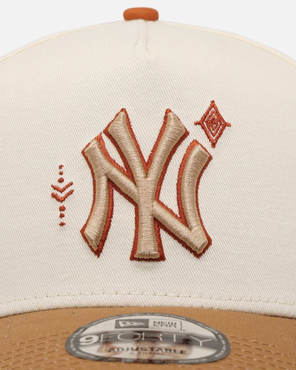 New Era New York Yankees 'Sunset Trails' 9FORTY A-Frame Snapback Rust