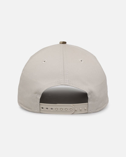 New Era Los Angeles Dodgers 'Real Tree Stone' 9FORTY A-Frame Snapback Stone
