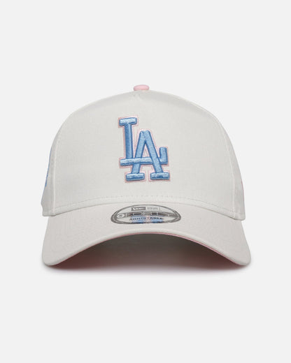New Era Los Angeles Dodgers 'Pastel' 9FORTY A-Frame Snapback Chrome White