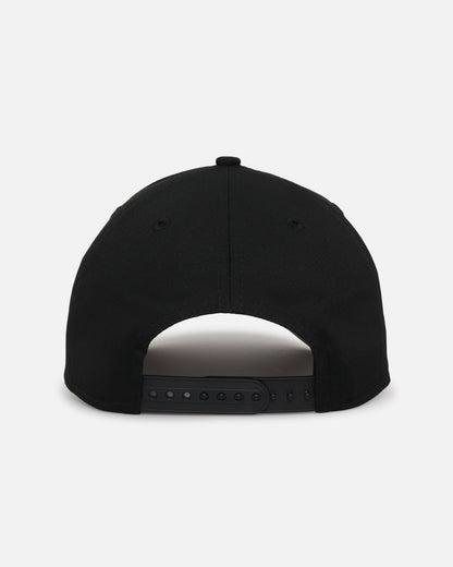 New Era Los Angeles Dodgers 'Pink Rose Embroidery' 9FORTY A-Frame Snapback Black/Pink